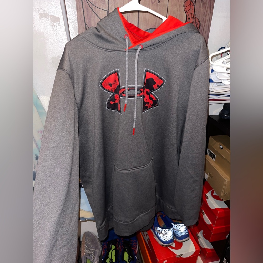UA Big Logo Armour Fleece Hoodie